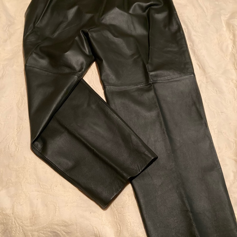 Vintage Cynthia Taylor Black Leather Pants